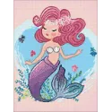 (D) The little mermaid 30*40 WD3010