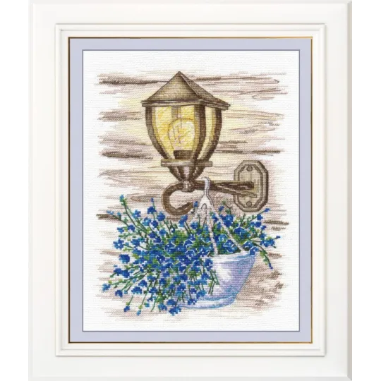 (Discontinued) Lantern with Flowers S1153