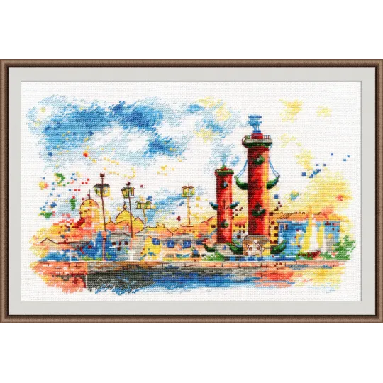 SALE Blick auf die Wassiliew-Insel S1018 (D)