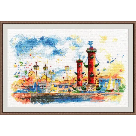 SOLDE Broche de l’île Vassilievski S1018 (D)