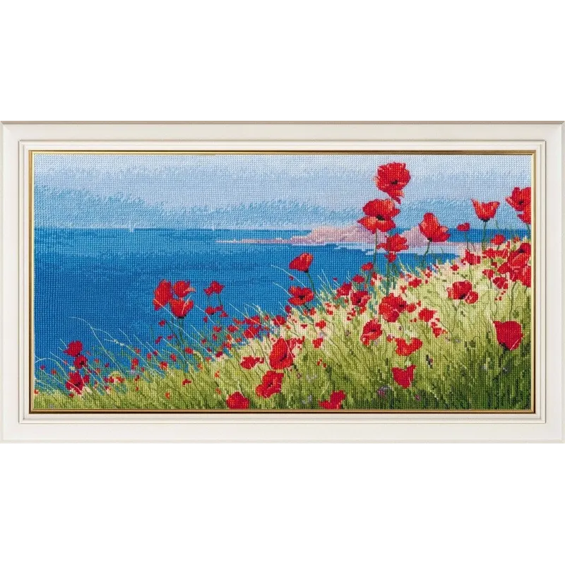 Summer, Sea, Poppies S1028