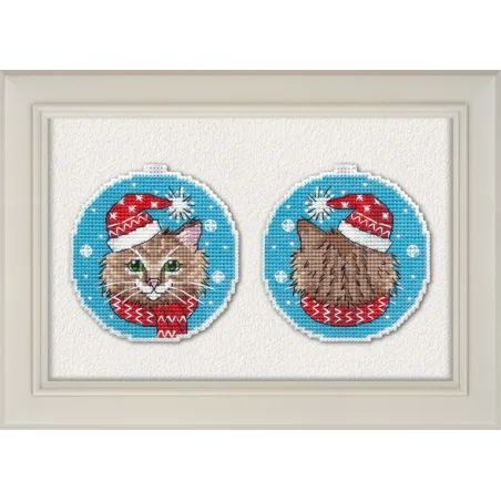 SALE Christmas Cat S1136 (D)