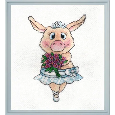 SALE (Discontinued) Pig Ballerina S1138