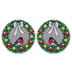 Christmas toy. Wreath S1362