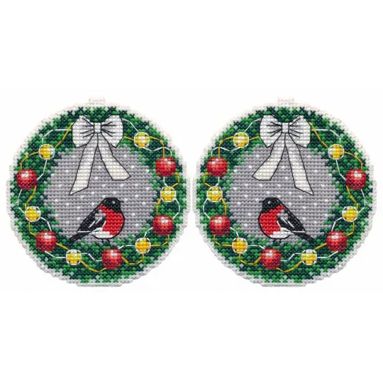 Jouet de Noël. Couronne S1362