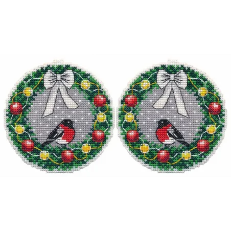 Jouet de Noël. Couronne S1362