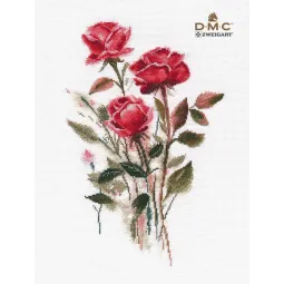 Kryželio siuvinėjimo rinkinys Rožės S1392