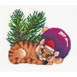 Tigre avec une balle S1421