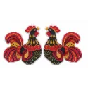 Christmas tree decoration. Rooster S1449