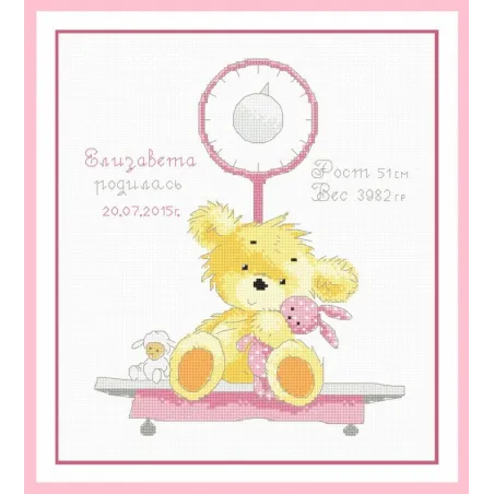 SALE Sampler Bear S819