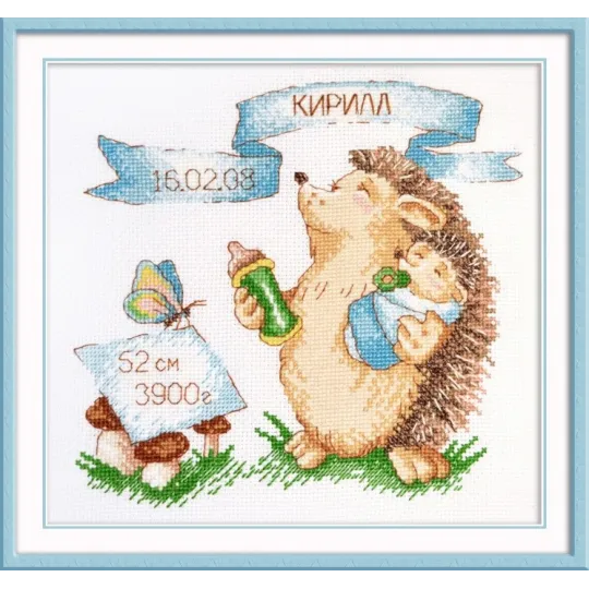 (Discontinued) Hedgehog Sampler (boy) S915