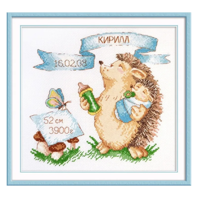 (Discontinued) Hedgehog Sampler (boy) S915