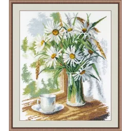 SALE Chamomiles on the Window S946