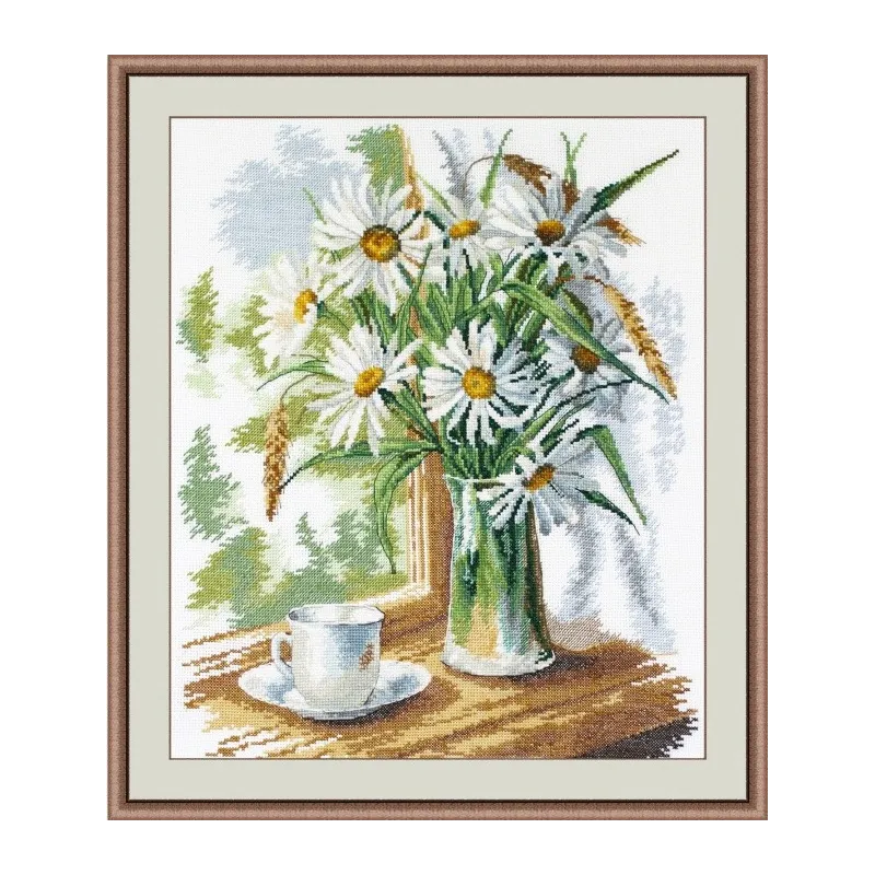 SALE Chamomiles on the Window S946