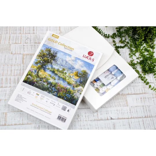 Petit Point Kit "Le Cottage Enchanté" SG615