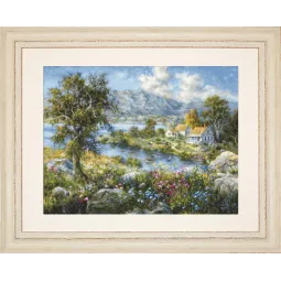 Petit Point Kit "Enchanted Cottage" SG615