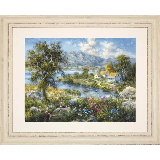 Petit Point Set "Verzauberter Cottage" SG615