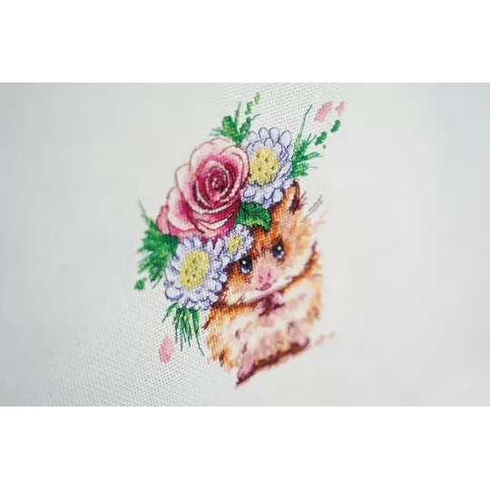 Cross stitch kit "Darling" 15.6×12.2 cm S/VN007