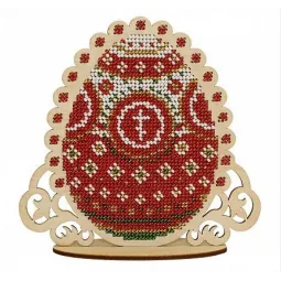 Oeuf de Pâques rouge SO-048