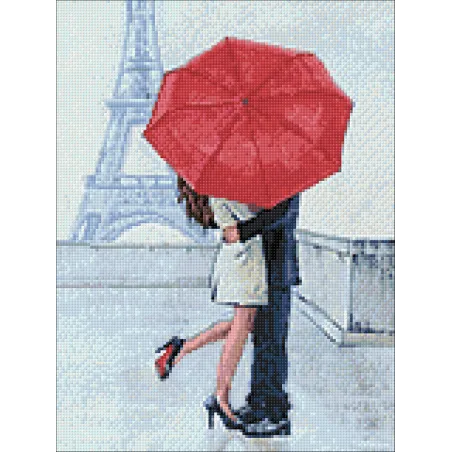 (D) Liebe in Paris 30x40 WD3015