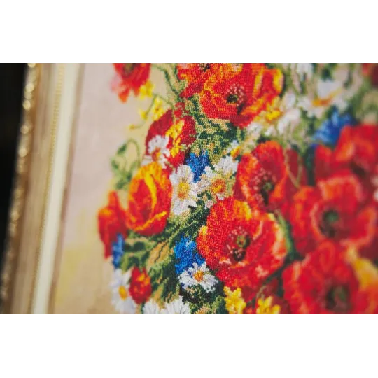 Cross stitch kit "Bouquet of wild flowers" 33×47 cm S/LTS082