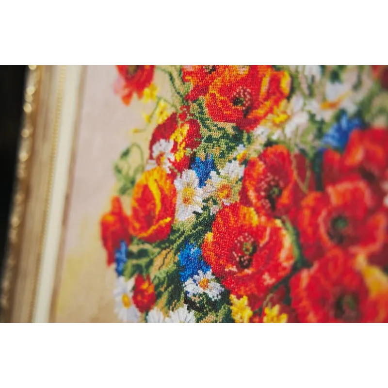 Cross stitch kit "Bouquet of wild flowers" 33×47 cm S/LTS082