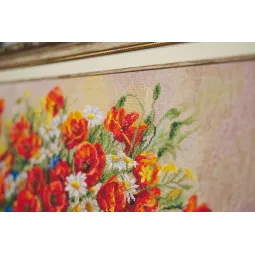 Cross stitch kit "Bouquet of wild flowers" 33×47 cm S/LTS082