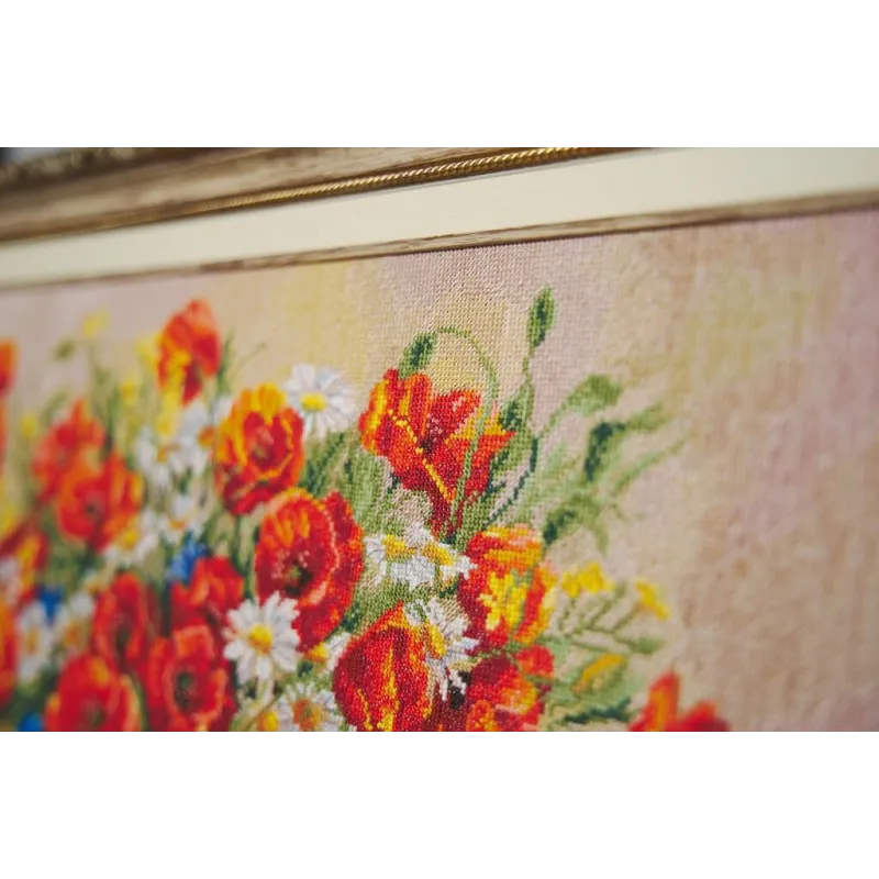 Kreuzstichpackung "Strauß Wildblumen" 33×47 cm S/LTS082