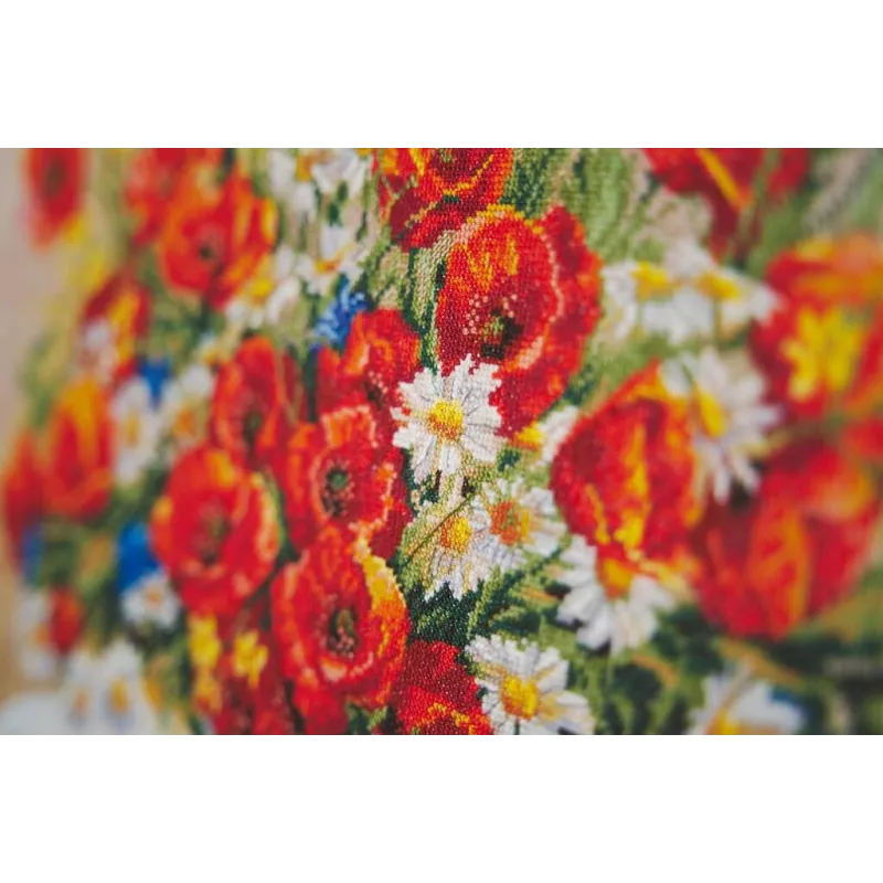 Cross stitch kit "Bouquet of wild flowers" 33×47 cm S/LTS082