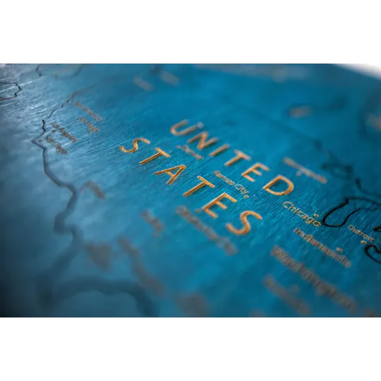 (S) Carte en bois Wizardi multicolore à un niveau XL WM-3188