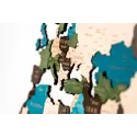 (S) Wizardi wooden map multilevel multicolor XXL WM-3192