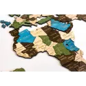 (S) Wizardi wooden map multilevel multicolor XXL WM-3192