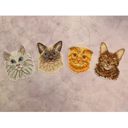 Chats. Aimants SR-824