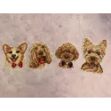Dogs. Magnets SR-825