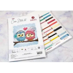 Zwei süße Eulen SB1400