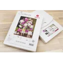 (D) Petit Point Kit "Red and White Peonies" SG608