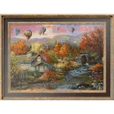 Kit Petit Point "AUTUMN CREEK MILL" SG616