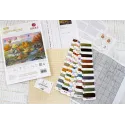 Petit Point Kit "AUTUMN CREEK MILL" SG616