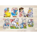 Easter Ornaments Kit of 8 pieces SLETIL8032