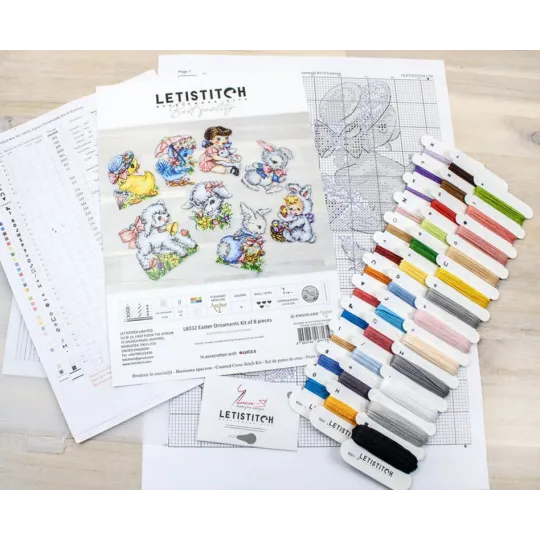 Oster-Schmuck-Set mit 8 Stück SLETIL8032