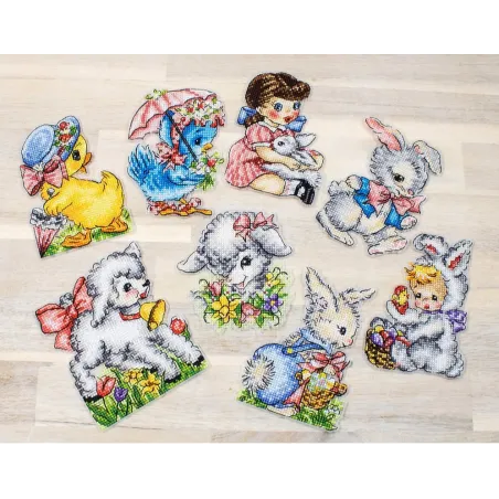 Ostern Ornamente Set von 8 Stück SLETIL8032