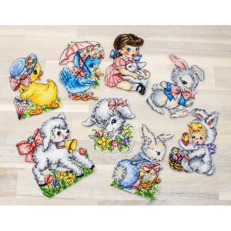 Ostern Ornamente Set von 8 Stück SLETIL8032