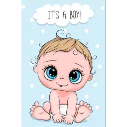 (D) It's a boy 20*30 WD3028