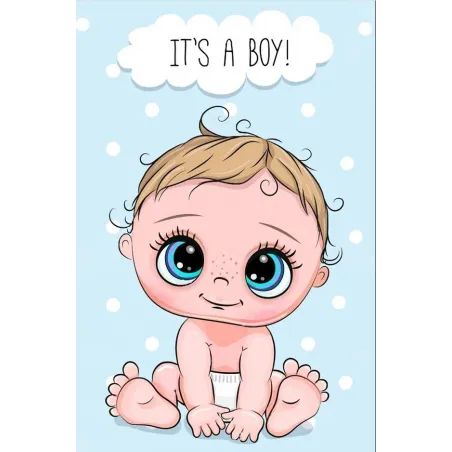 (D) It's a boy 20*30 WD3028