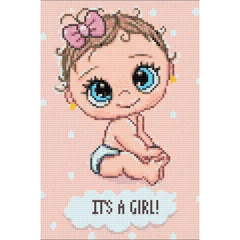 (D) Это девочка 20*30 WD3029