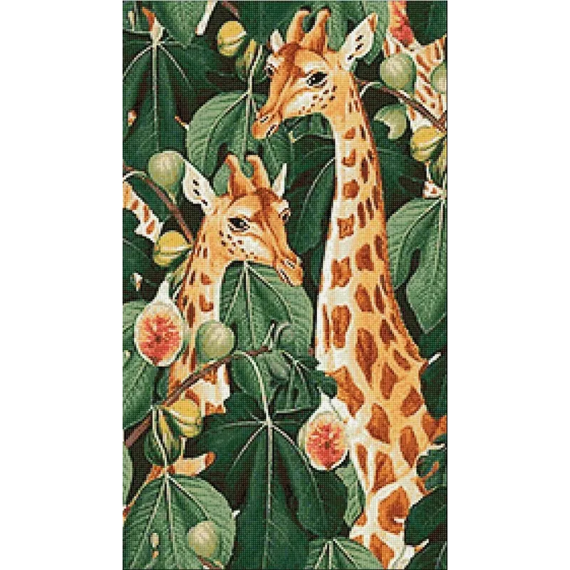 (D) Girafes 40*70 WD3031