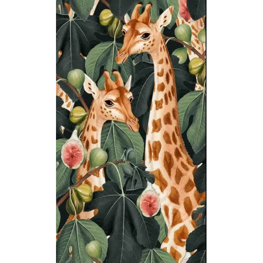 (D) Girafes 40*70 WD3031