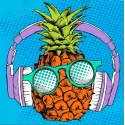 (D) Joie d'ananas 20*20 WD3037