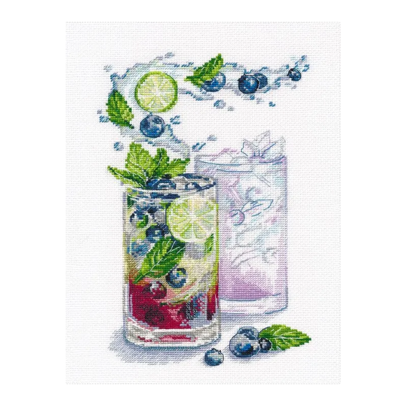 Cocktail aux bleuets S1475