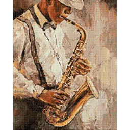 The saxophone player 40*50 WD3033